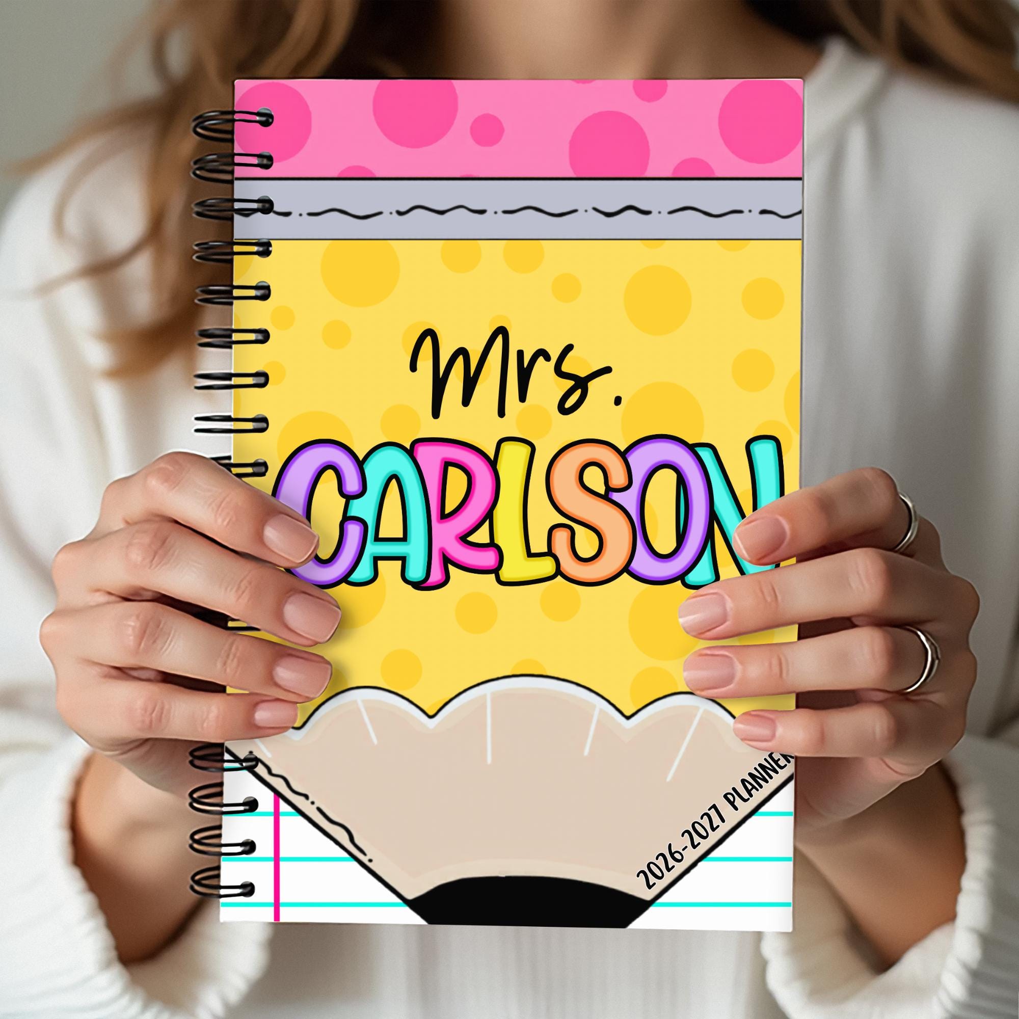 Personalized Teacher Planner 2026-2027 | Weekly Lesson Planner